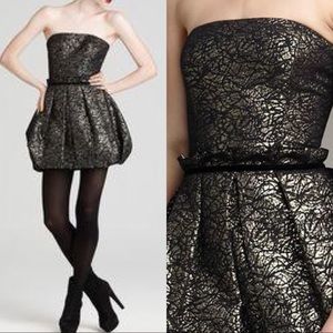 Rachel Zoe NWT Strapless Holiday Bubble Dress